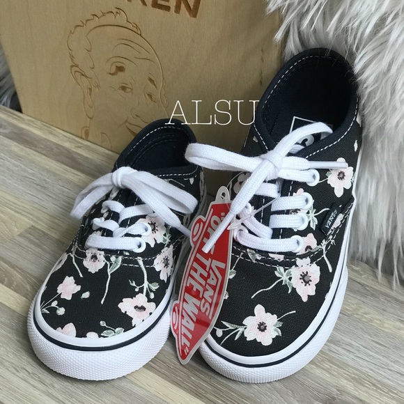 Vans Other - NWT VANS Authentic Vintage Floral Kid’s